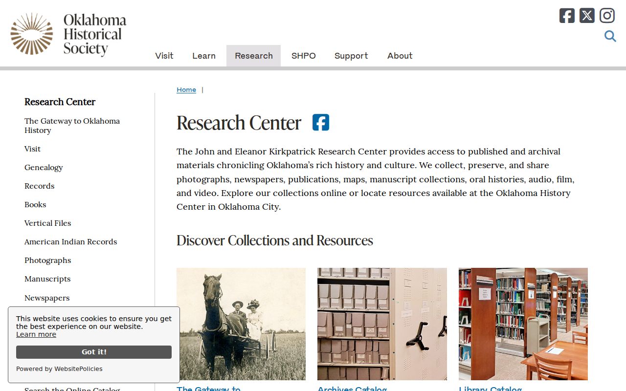 Broken Arrow city directory research holdings at Oklahoma Historical Society
