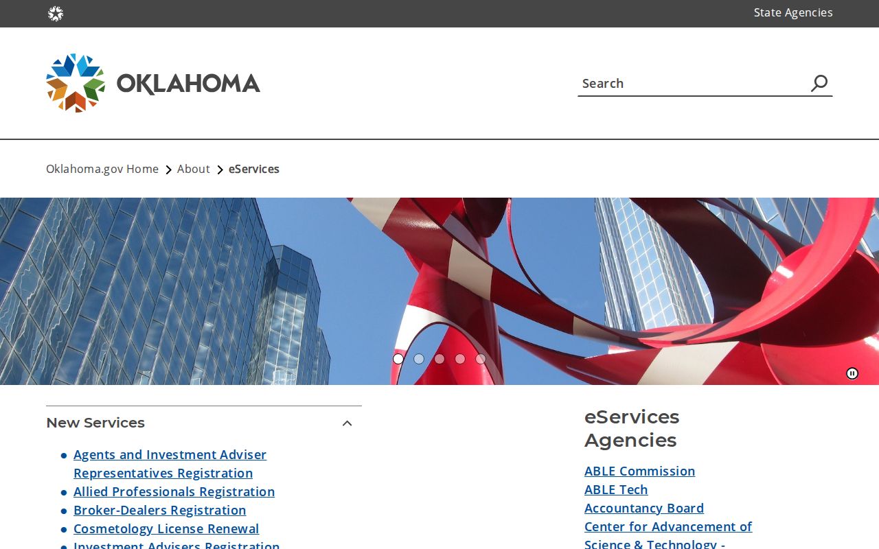 Broken Arrow neighbors Oklahoma eServices official directory