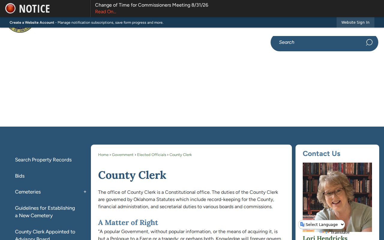 Broken Arrow previous residents Wagoner County Clerk land records