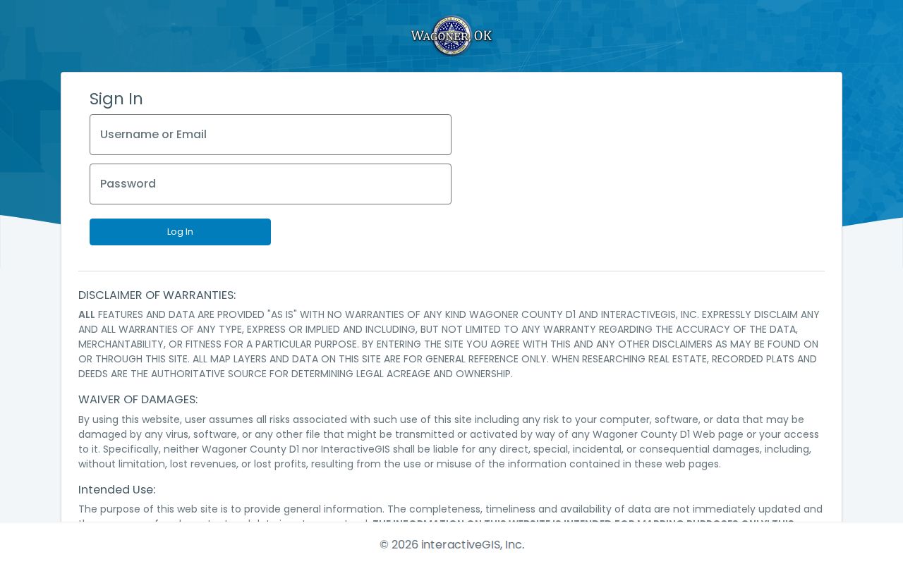 Broken Arrow ZIP code directory Wagoner GIS login and update notice